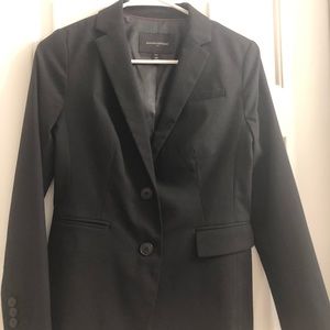 Banana Republic Blazer in Black Size Petite 0